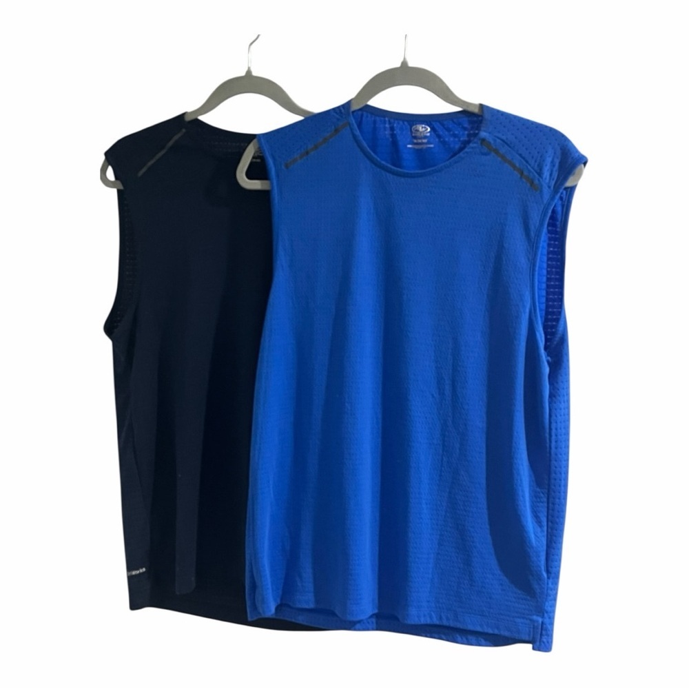 Bundle: Athletic Works size M Full Shoulder Tank Tops Dri Works Fabric